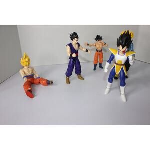 dragon ball z action figures lot of 5 (900)